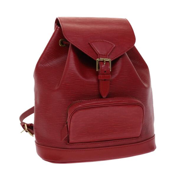 LOUIS VUITTON Epi Montsouris MM Backpack Monaco 700th Red - Picture 1 of 16